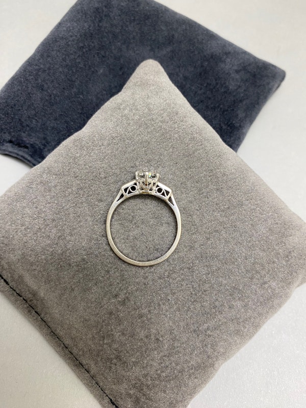 Diamond Ring in Platinum date circa 1940, SHAPIRO & Co since1979 - image 5