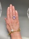Kunzite Diamond Ring in 18ct White Gold date circa 1980, SHAPIRO & Co since1979 - image 2
