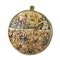 Polychromed pearl shell with the last judgement. Spanish Colonial, 18th century - image 4