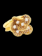 1960's woven gold and diamond dress ring SKU: 7138 DBGEMS - image 5