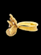 1960's woven gold and diamond dress ring SKU: 7138 DBGEMS - image 2