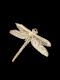 Fine Antique large diamond dragonfly SKU: 7143 DBGEMS - image 3