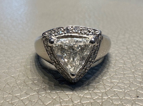 A Trillion cut Diamond ring - image 2