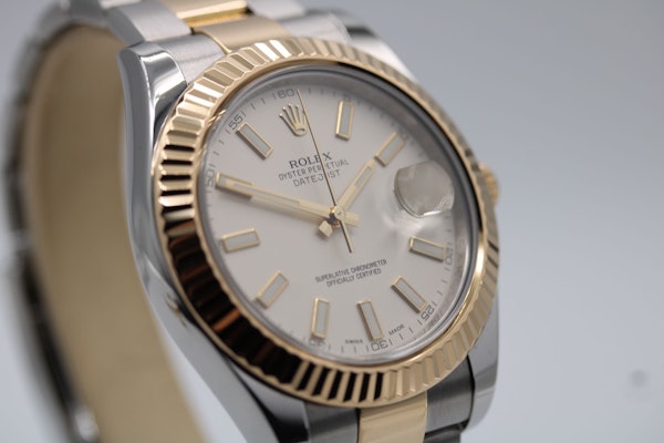 Rolex Datejust II 116333 White Dial 2013 Box and Papers - image 4
