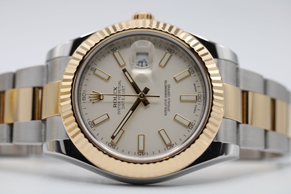 Rolex Datejust II 116333 White Dial 2013 Box and Papers - image 7
