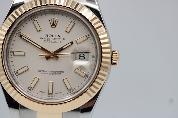 Rolex Datejust II 116333 White Dial 2013 Box and Papers - image 5