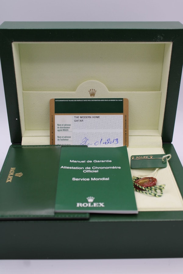 Rolex Datejust II 116333 White Dial 2013 Box and Papers - image 10