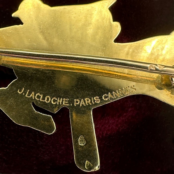 Jacques Lacloche Paris Jockey & Horse Brooch CHIQUE to ANTIQUE - image 3