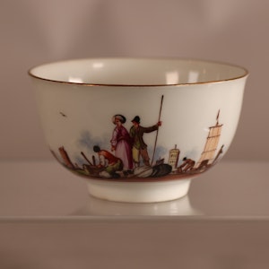 Meissen teabowl, circa 1740