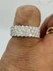 Lovely and chic full eternity diamond ring at Deco&Vintage Ltd - image 7