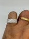 Lovely and chic full eternity diamond ring at Deco&Vintage Ltd - image 6