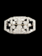French Art Deco geometric diamond brooch SKU: 7171 DBGEMS - image 2