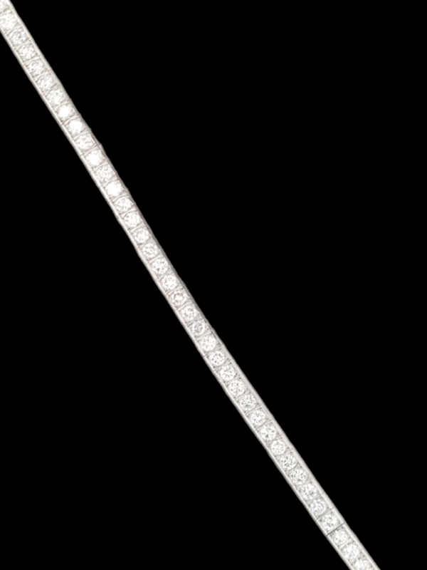 Art deco diamond line bracelet by Koch of Frankfurt SKU: 7174 DBGEMS - image 4