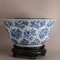 Chinese blue and white moulded bowl, Kangxi (1662-1722) - image 6