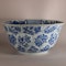 Chinese blue and white moulded bowl, Kangxi (1662-1722) - image 8