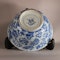 Chinese blue and white moulded bowl, Kangxi (1662-1722) - image 2