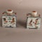 Pair of Chinese famille verte caddies with covers, Kangxi (1662-1722) - image 6