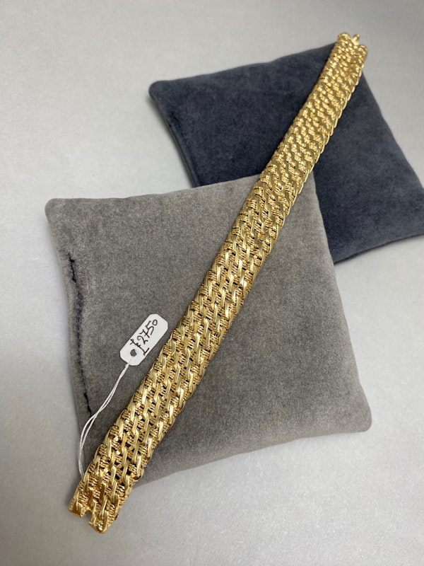 Tiffany & Co Bracelet in 14ct Gold date circa 1950, SHAPIRO & Co - image 4