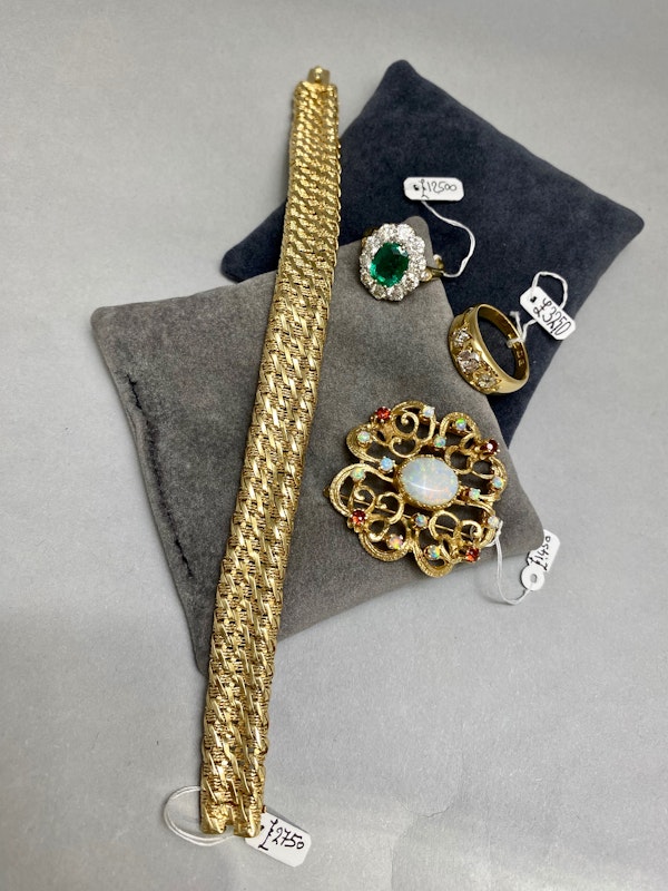 Tiffany & Co Bracelet in 14ct Gold date circa 1950, SHAPIRO & Co - image 3