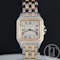 Cartier Panthere 83949 Mid Size Steel and 2-Row Gold 27mm - image 1