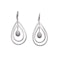 Modern Italian Diamond And White Gold Drop Shape Earrings, Circa 2010 - image 4