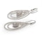 Modern Italian Diamond And White Gold Drop Shape Earrings, Circa 2010 - image 3