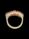 Antique five ruby ring SKU: 7197 DBGEMS - image 3