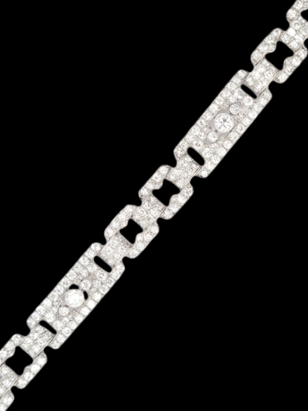 Art deco diamond bracelet SKU: 7198 DBGEMS - image 3