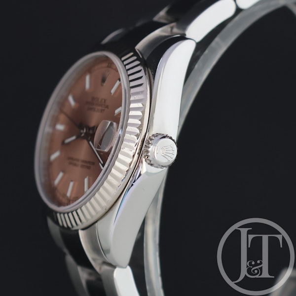 Rolex Datejust 178274 Salmon Dial 31mm Oyster 2010 Pre Owned - image 3