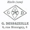 Desbazeille Art Nouveau Champagne Diamond and Gold Cufflinks, Circa 1895 - image 6