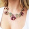 Moira Ruby, Diamond, Silver And Gold Calla Lily Necklace - image 8
