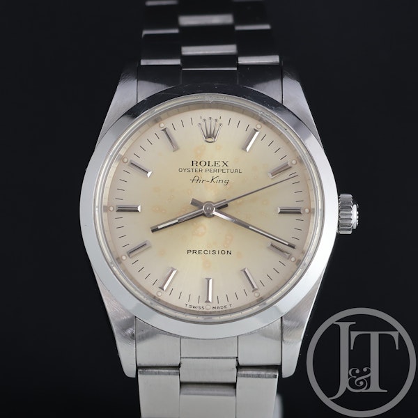 Rolex Air-King Precision 14000 Vintage 1991 with Box & Papers - image 1