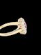 Burmese Ruby and old cut diamond cluster ring SKU: 7229 DBGEMS - image 3