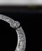 A very fine 18ct White Gold Circular Diamond Brooch set with 1.10 Carats of F - G Colour Diamonds, Swedish Import Marks. Circa 1950 - image 4