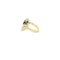 Multicolour Emerald, Ruby, Sapphire & Diamond Cluster Ring - image 2