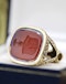 A very fine High Carat Yellow Gold (tested) seal set with a Carnelian Intaglio. English C1830 - image 2