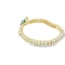 Multicolour Emerald, Ruby, Sapphire & diamond Cluster Bracelet - image 4