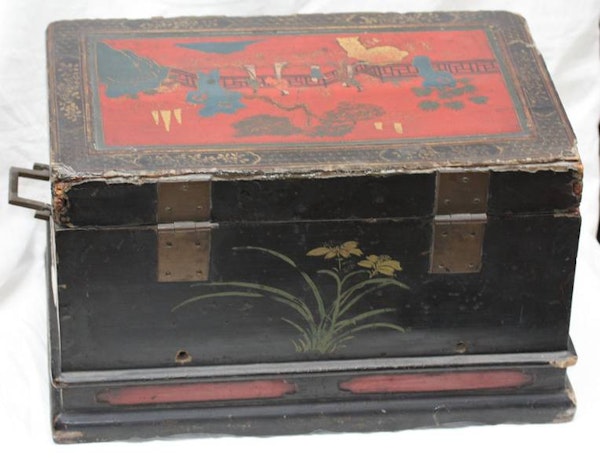 Chinese lacquered wooden box, late Ming, early 17th century - image 5