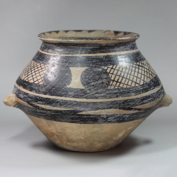 Chinese earthenware oviform jar, Neolithic period, possibly Yangshao culture - image 6