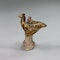Chinese pottery figure of a bird with a little bird on its back, Tang (618 - 906) - image 2