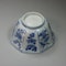 Small Chinese blue and white 'Hatcher Cargo' octagonal bowl, Transitional period (1627-1662) - image 2