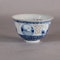 Chinese small blue and white reticulated bowl from the Hatcher collection, Chongzhen (1627-1644) c.1643 - image 1
