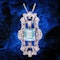 Art Deco Aquamarine and Diamond Pendant. - image 1