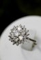 A very fine 18 carat White Gold Diamond Cluster Ring - image 2
