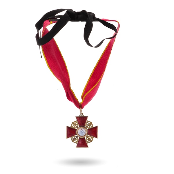 Imperial Russian order of St.Anne, 2nd class, circa 1910 - image 3