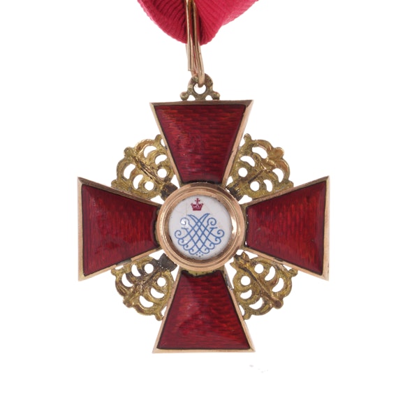 Imperial Russian order of St.Anne, 2nd class, circa 1910 - image 4