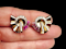 Stylish 1940's ruby and diamond earrings SKU: 7261 DBGEMS - image 2