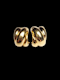 Pair of 18ct gold day earrings SKU: 7255 DBGEMS - image 3