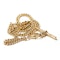 Vintage Gold Albert Curb Chain, Circa 1950 - image 3