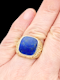 Lapis lazuli signet ring SKU: 7271 DBGEMS - image 5